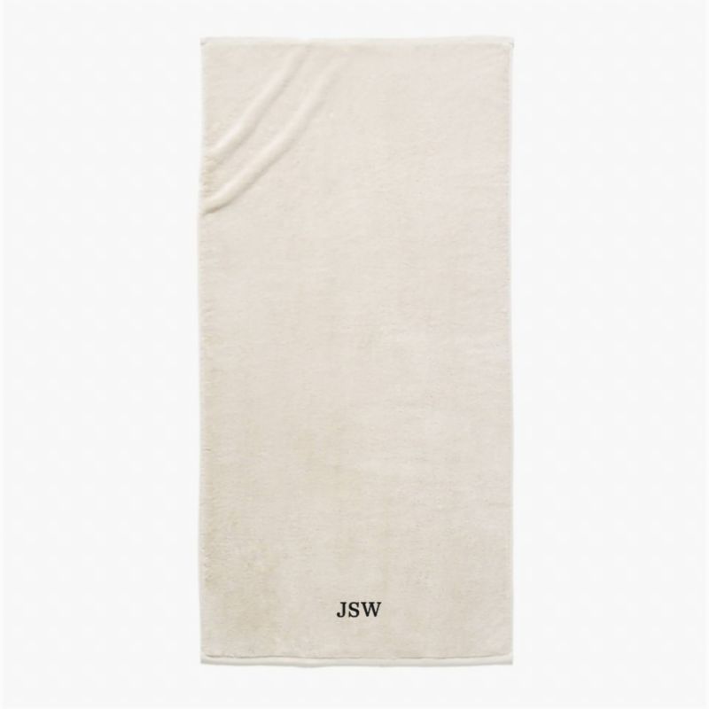 Kalani Organic Cotton Sand Solid Bath Towel - image 2 of 6