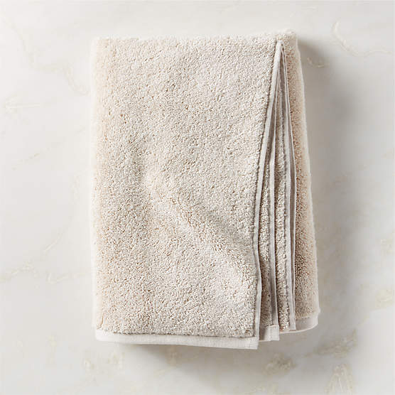 Kalani Organic Cotton Sand Solid Bath Towel