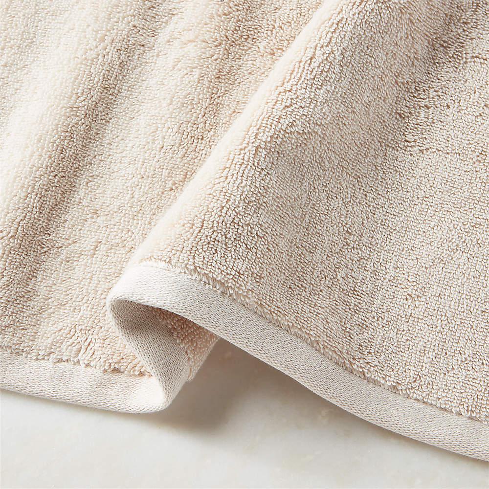 Kalani Organic Cotton Sand Solid Bath Towel + Reviews