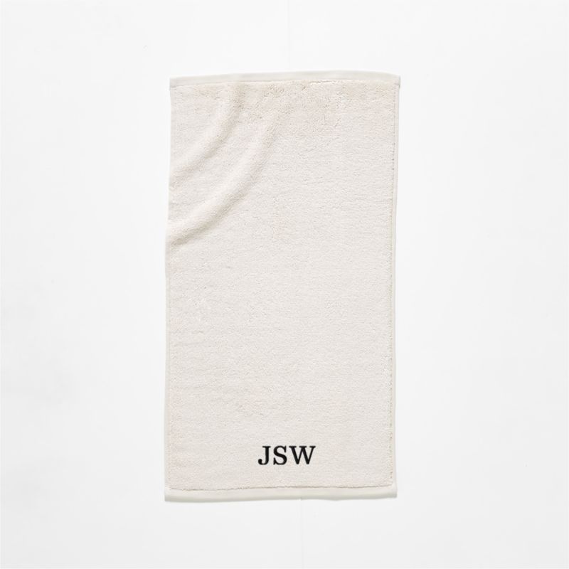 Kalani Organic Cotton Sand Solid Hand Towel - image 2 of 7