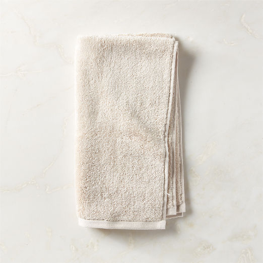 Kalani Organic Cotton Sand Solid Hand Towel