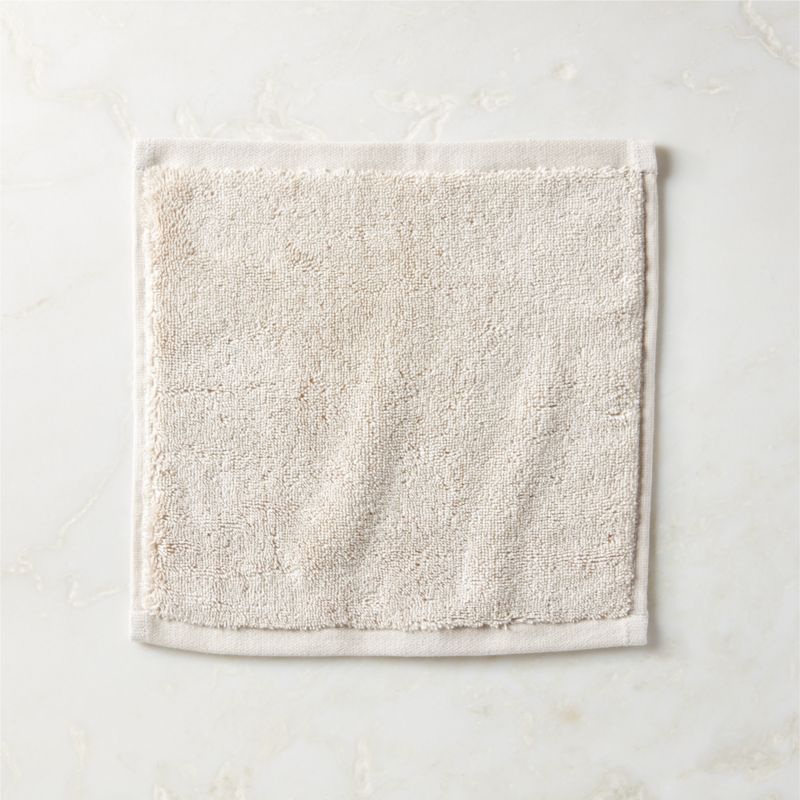 View Kalani Organic Cotton Sand Solid Washcloth details