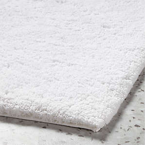 Standard Textile - Tufted Bath Mat, White, 20 inchx60 inch, Size: Bath Runner 20x60