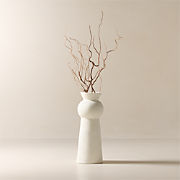Cusco Textured Black Terracotta Vase