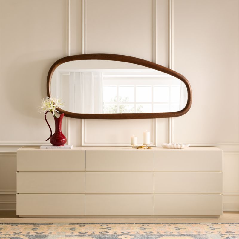Kalle Wood Wall Mirror 32