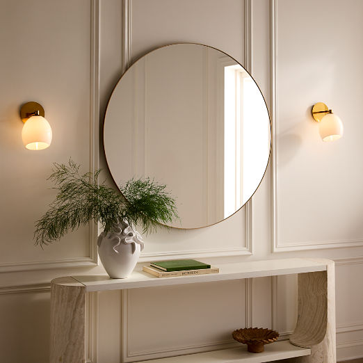 Archetto White Ceramic Vase Small