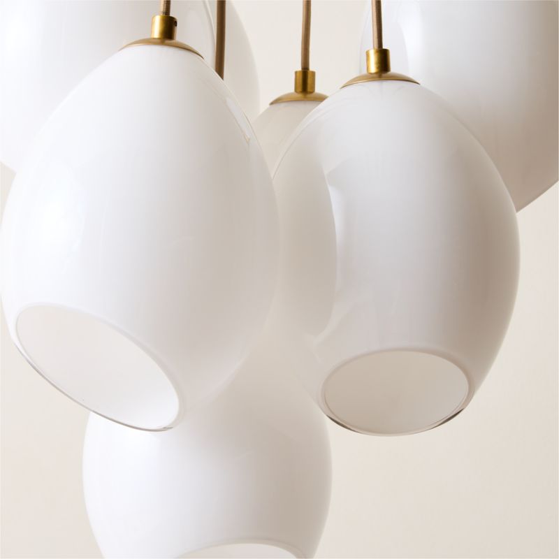 Kalliope Glass Cluster Pendant Light 19.7" - image 3 of 7