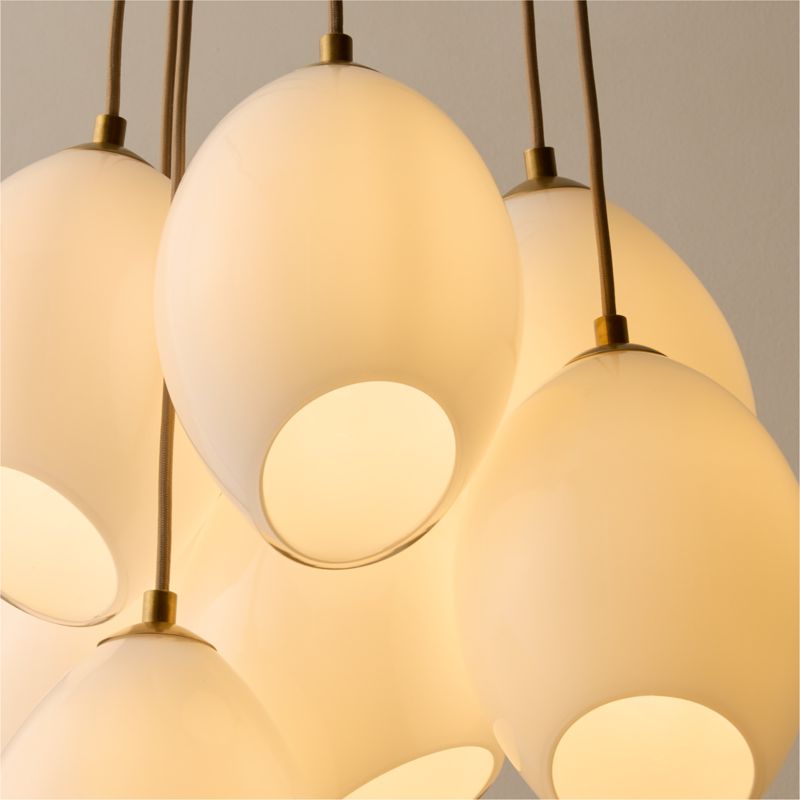 Kalliope Glass Cluster Pendant Light 19.7" - image 2 of 7