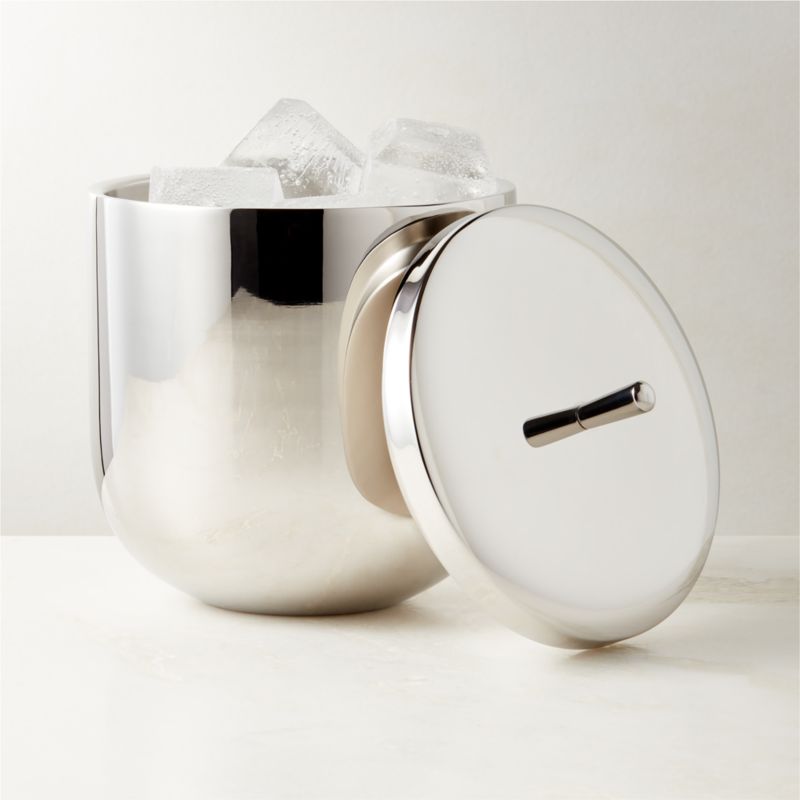 Kalman Polished Stainless Steel Ice Bucket - image 1 of 6