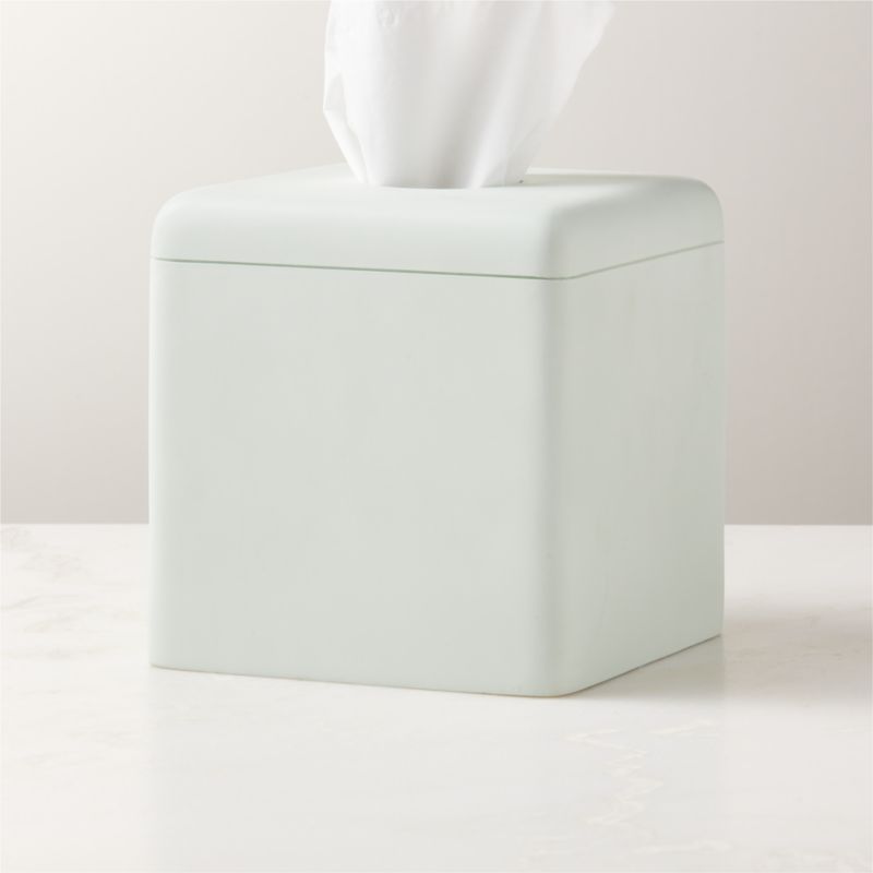 Kasten Mint Green Tissue Box Cover - image 2 of 4