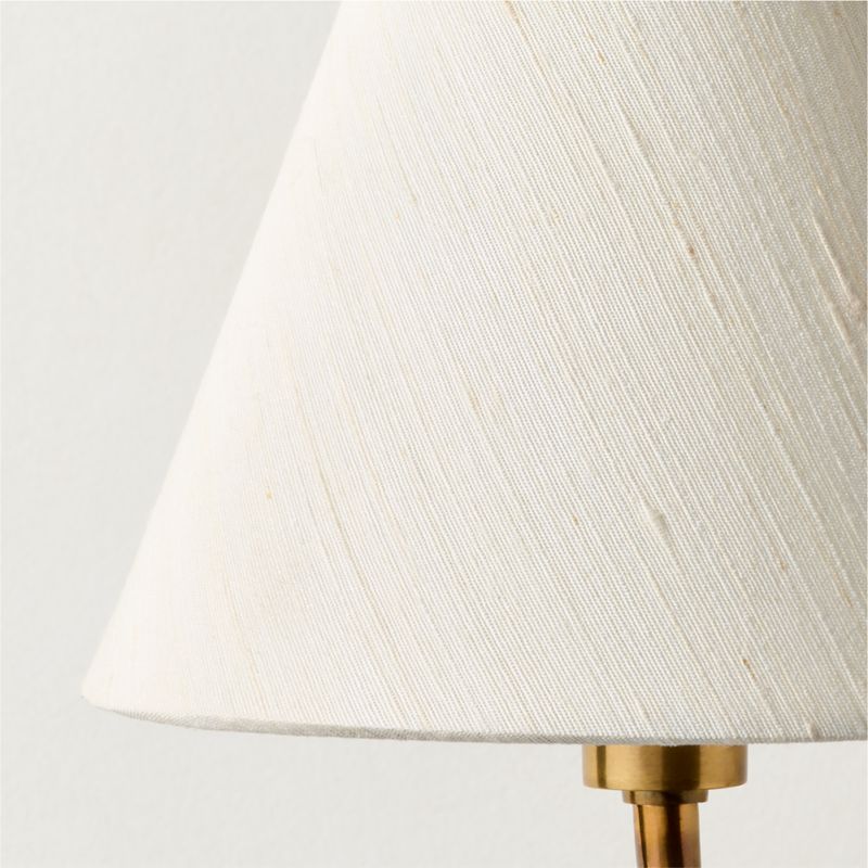 Katya Ivory Silk Articulating Wall Sconce - image 2 of 5