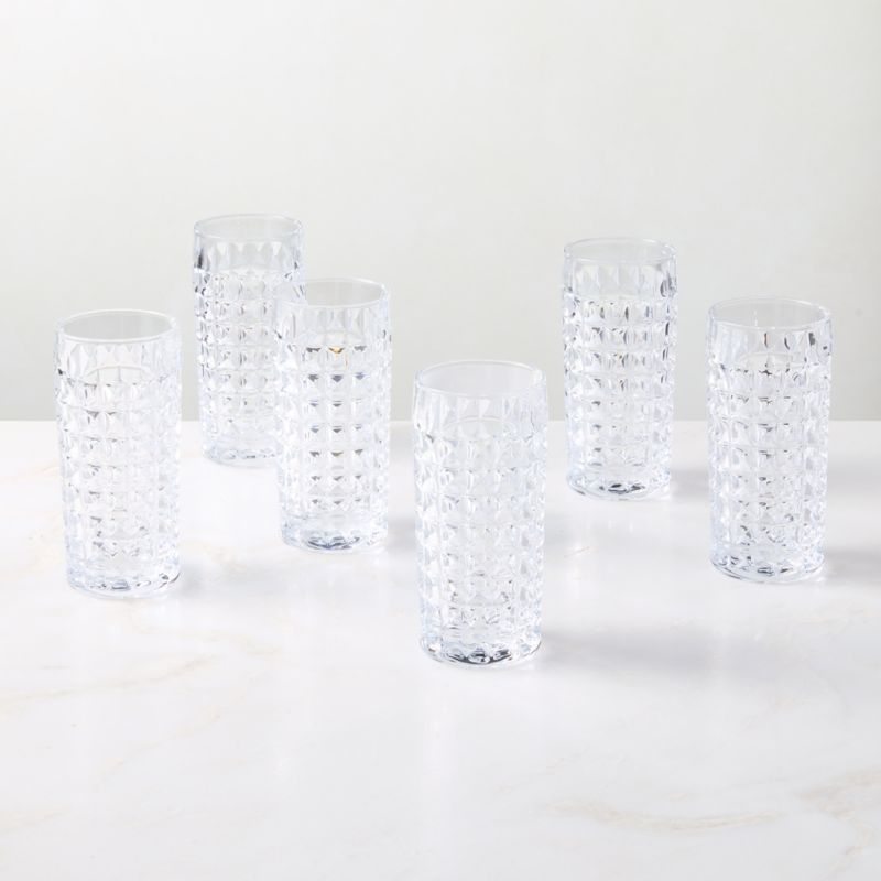 Kaya Highball Glasses Set of 6 - image 2 of 4