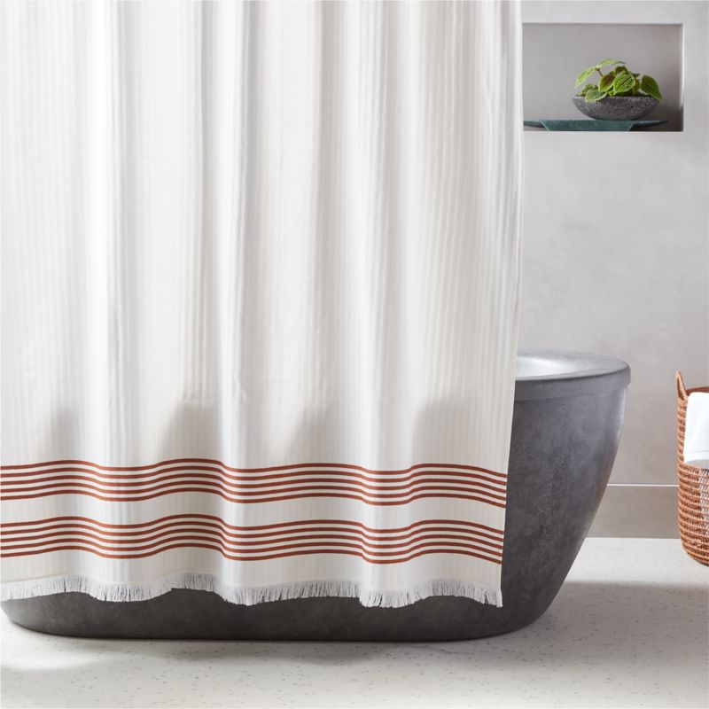View Kaylee Copper Shower Curtain 72" details