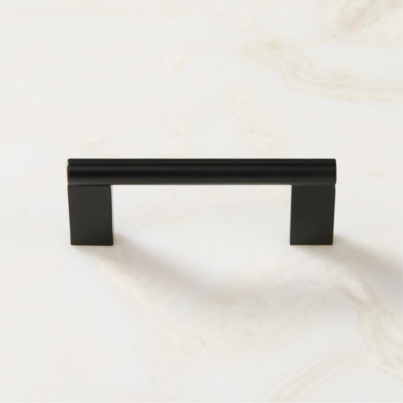 Viewing product image Kela Matte Black Metal Cabinet Handle 3" - image 1 of 7