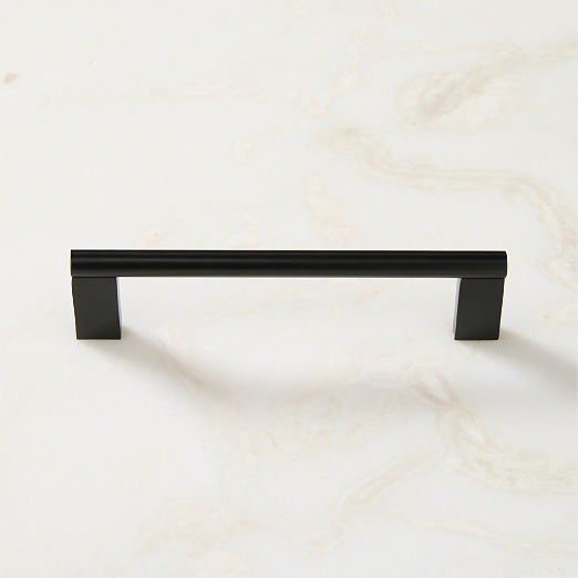 Kela Matte Black Metal Cabinet Handle 5"