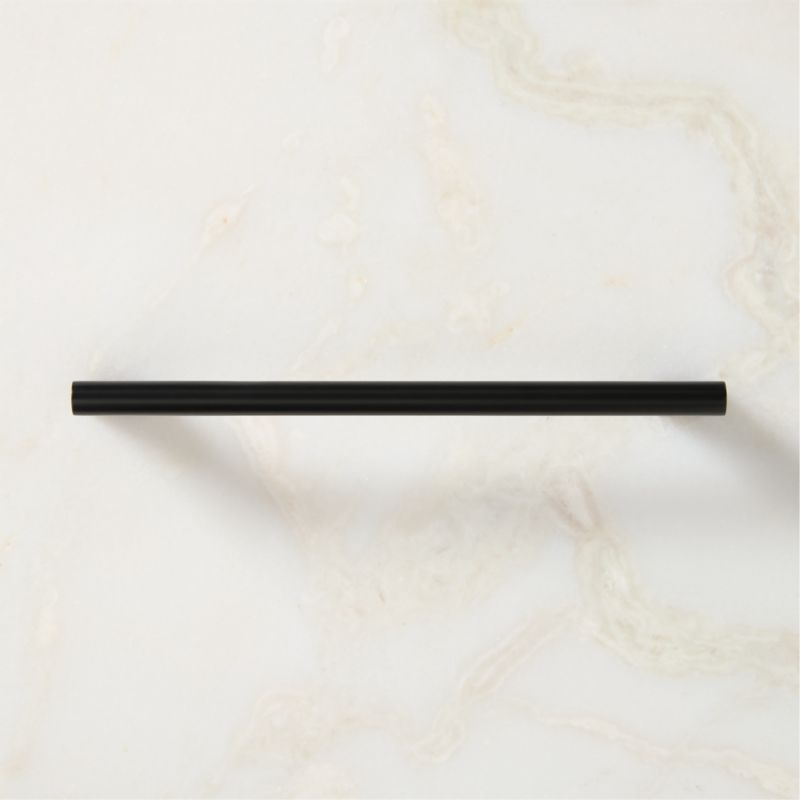 Kela Matte Black Metal Cabinet Handle 6" - image 1 of 6