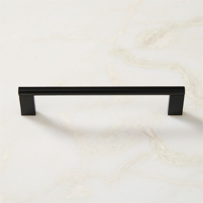 Kela Matte Black Metal Cabinet Handle 8" - image 1 of 7