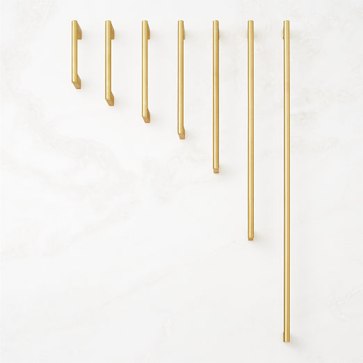 Kela Brushed Brass Handles