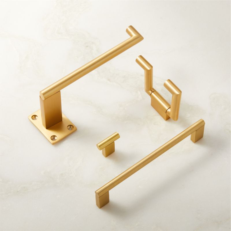 Kela Brushed Brass Swivel Hook - image 3 of 5