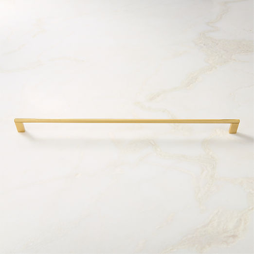 Kela Brushed Brass Cabinet Handle 18''