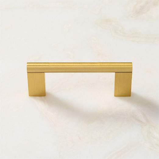 Kela Brushed Brass Cabinet Handle 3"