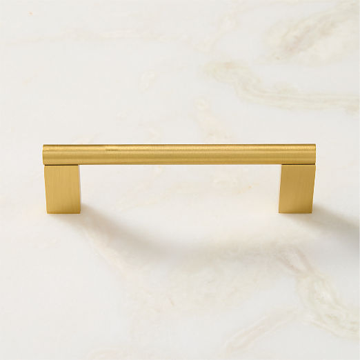 Kela Brushed Brass Cabinet Handle 4"