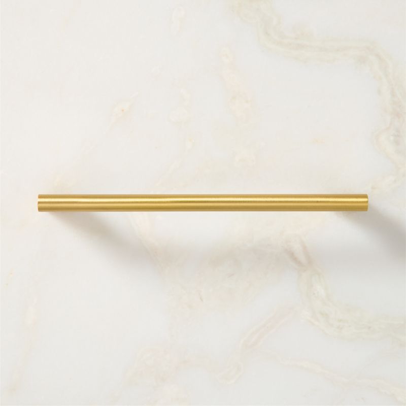 Kela Brushed Brass Cabinet Handle 6" - image 1 of 6