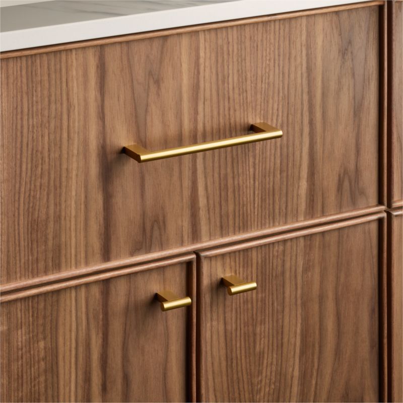 Kela Brushed Brass Cabinet Knob - image 1 of 4