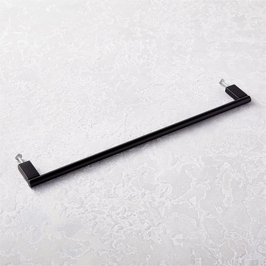 Kela Matte Black Metal Cabinet Handle 12"