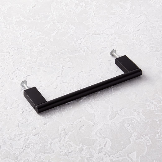 Kela Matte Black Metal Cabinet Handle 5"