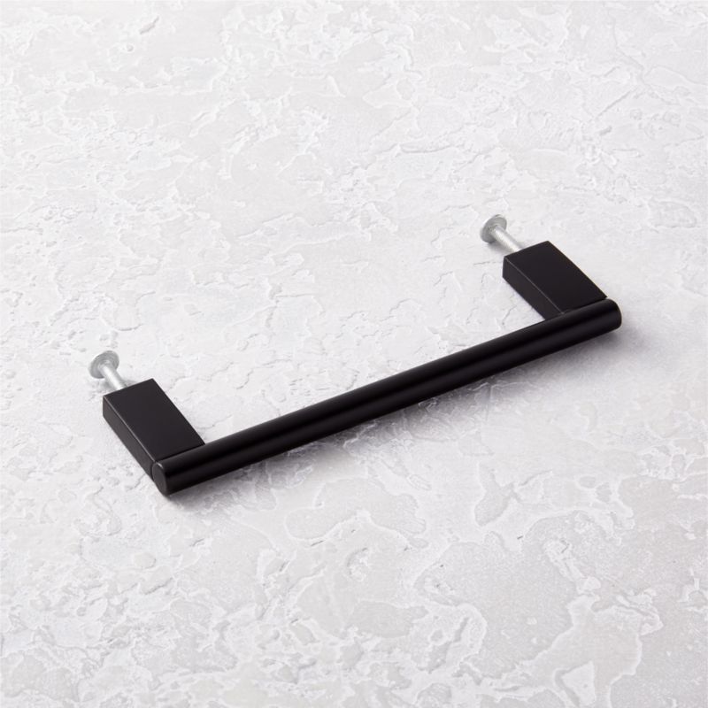 Kela Matte Black Metal Cabinet Handle 12"