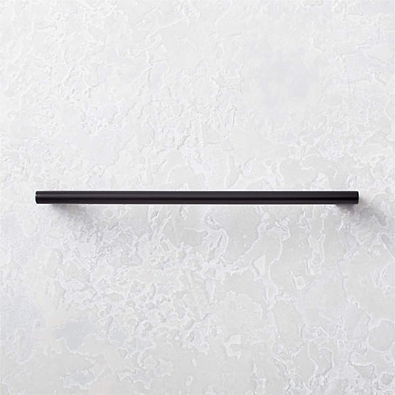 Kela Matte Black Metal Cabinet Handle 8"