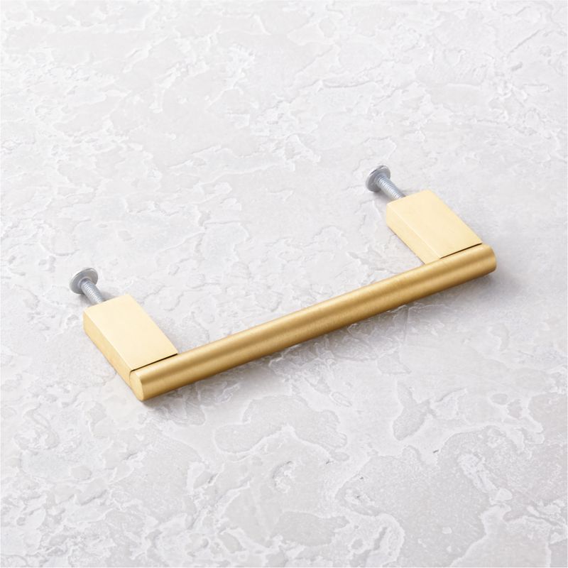 Kela Brushed Brass Handle 4" - image 2 of 4