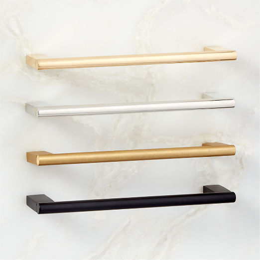Kela Unlacquered Brass Cabinet Handles
