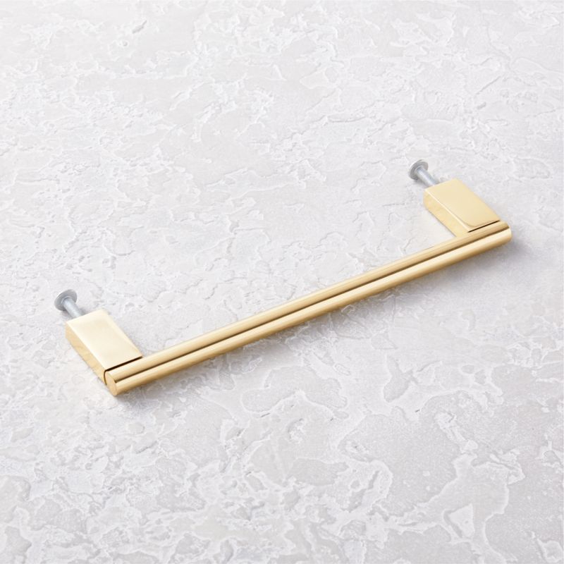 Kela Polished Brass Handle 6" - image 1 of 3