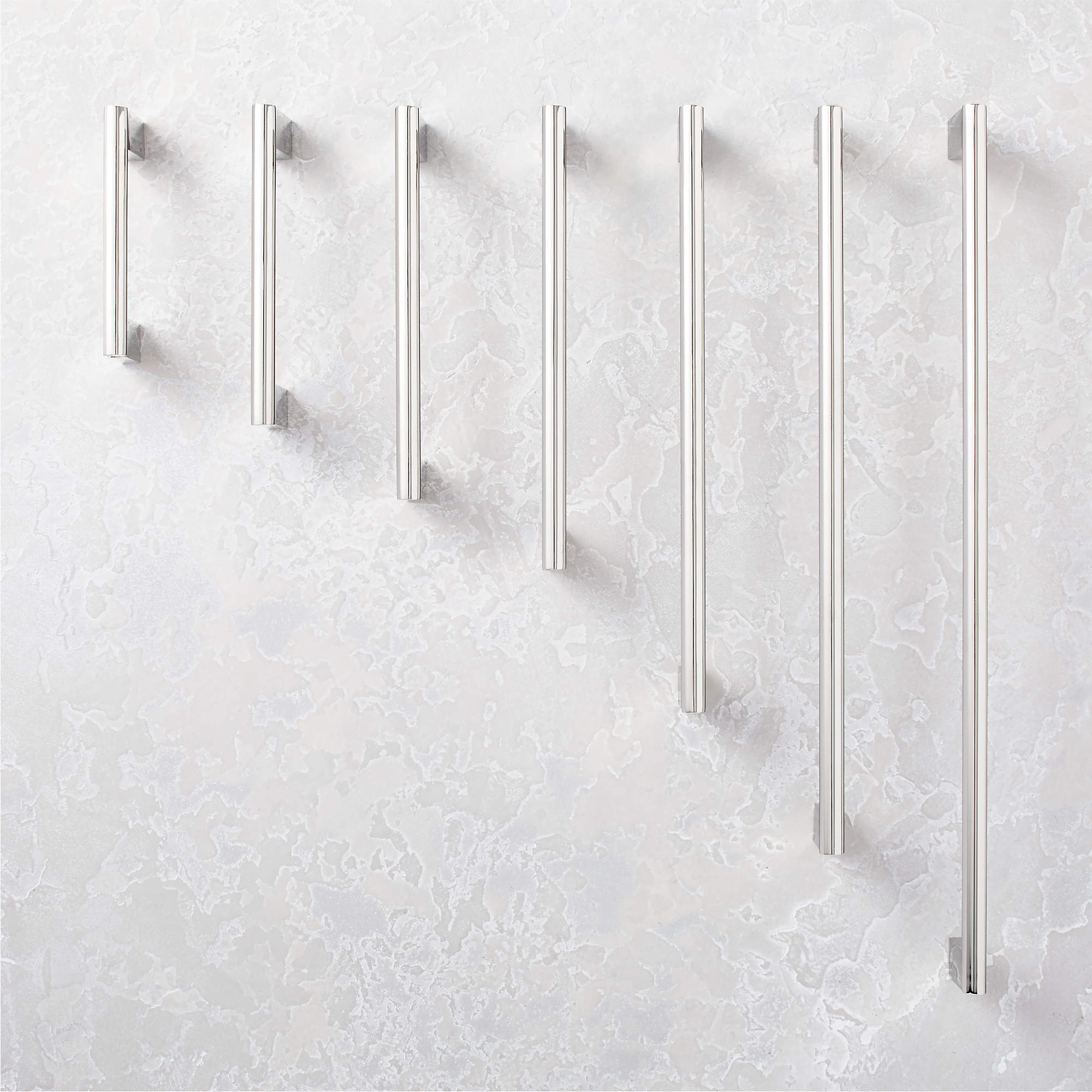 Kela Polished Nickel Handles CB2