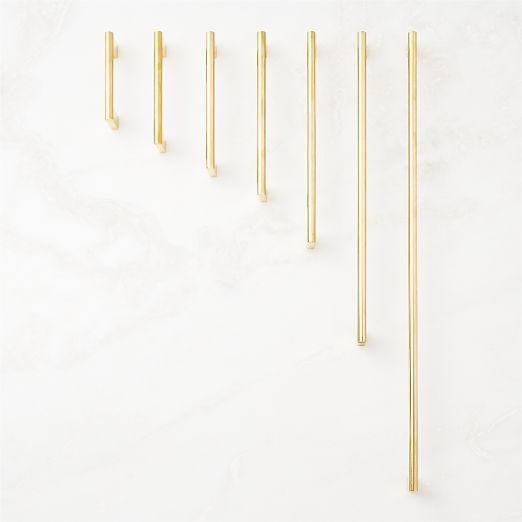 Kela Unlacquered Brass Handles