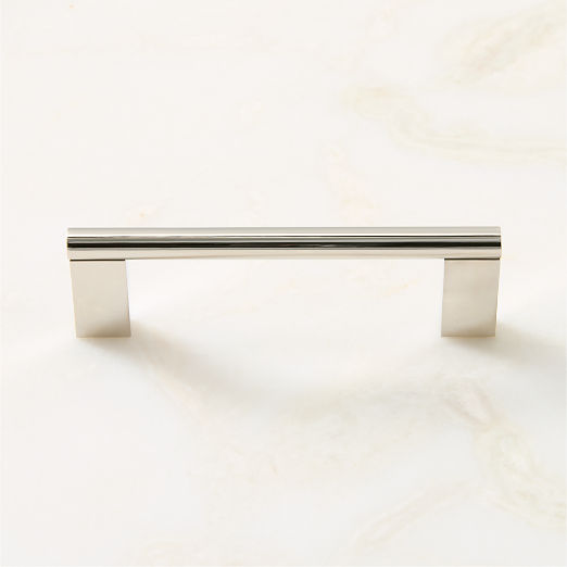 Kela Polished Nickel Cabinet Handle 4"