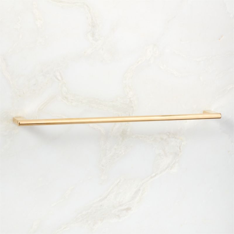 12'' Kela Unlacquered Brass Handle - image 2 of 5