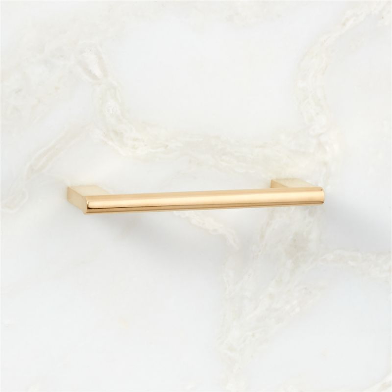 4'' Kela Unlacquered Brass Handle - image 2 of 5