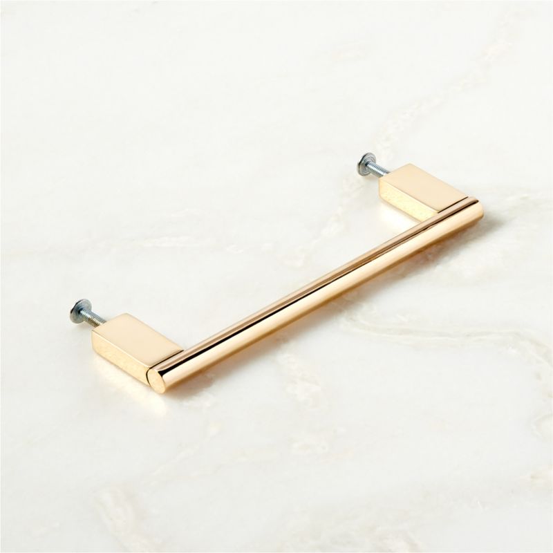 5'' Kela Unlacquered Brass Handle - image 3 of 5