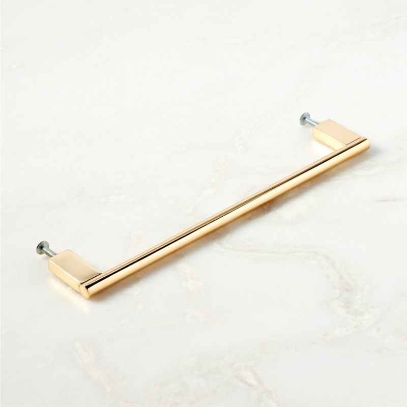 8'' Kela Unlacquered Brass Handle - image 3 of 5