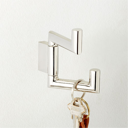 Kela Polished Nickel Swivel Hook