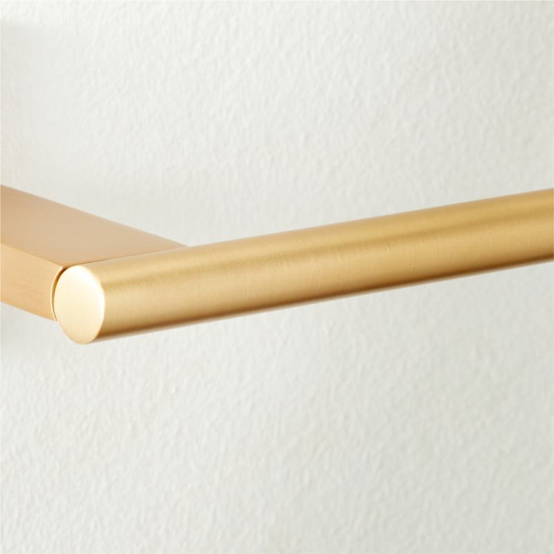 Kela Brushed Brass Wall Mount Toilet Paper Holder - image 2 of 3