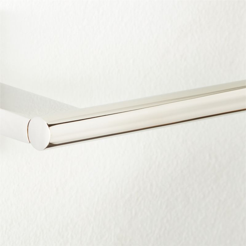 Kela Polished Nickel Wall Mount Toilet Paper Holder - image 2 of 3