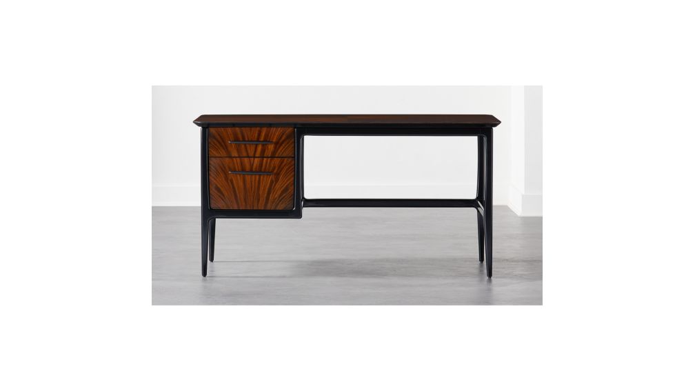 Kent Mahogany Desk + Reviews CB2
