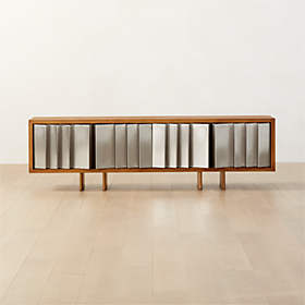 Trace Brass Wire Mesh Credenza + Reviews
