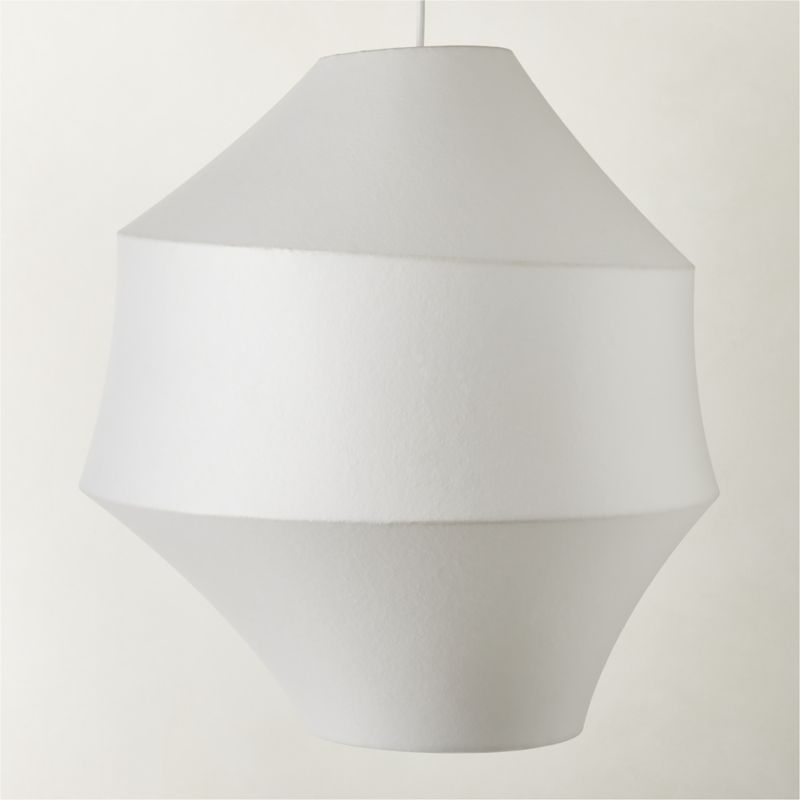 Kimana White Polymer Pendant Light CB2