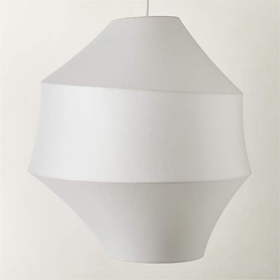Jeanne Modern White Porcelain Dome Pendant Light + Reviews CB2 Canada