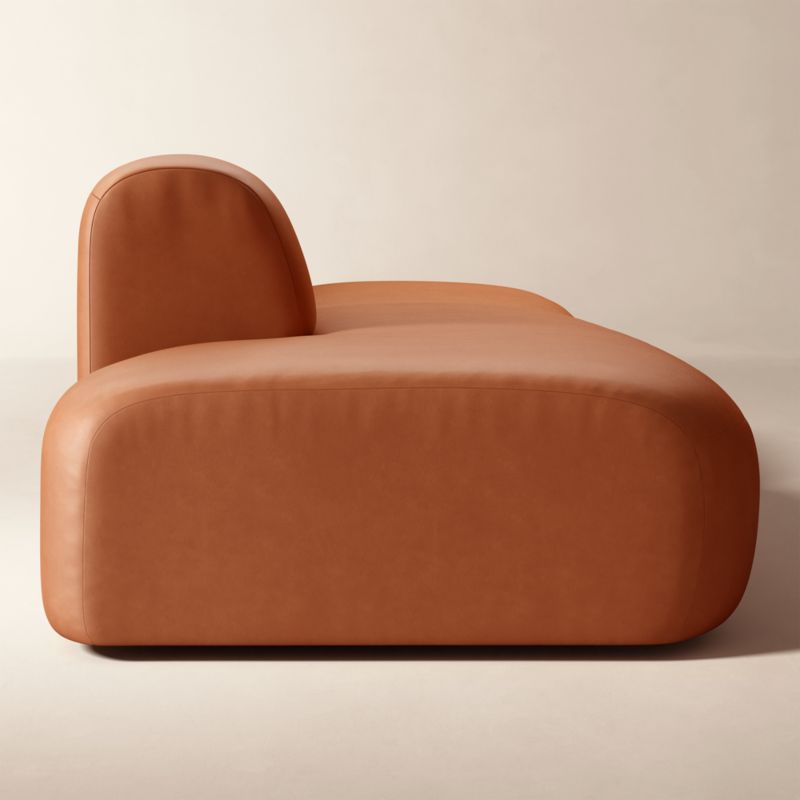 Kindred 2-Piece Leather Left-Arm Sectional Sofa by Casa Dean by Swizz Beatz - image 3 of 5